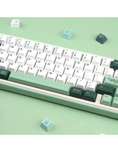 Conjunto de Teclas Mecánicas GEKUCAP 130 PBT Jardín Botánico