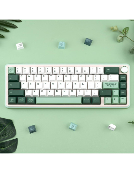 Conjunto de Teclas Mecánicas GEKUCAP 130 PBT Jardín Botánico