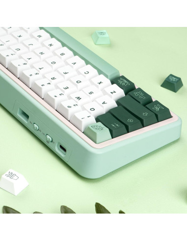 Conjunto de Teclas Mecánicas GEKUCAP 130 PBT Jardín Botánico