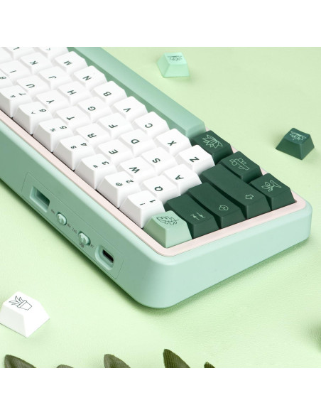 Conjunto de Teclas Mecánicas GEKUCAP 130 PBT Jardín Botánico