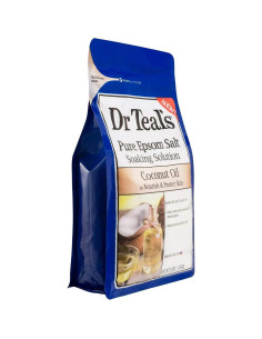 Juego de Remojo de Aceite de Coco Dr Teals - 2 Paquetes 1.36 kg 2