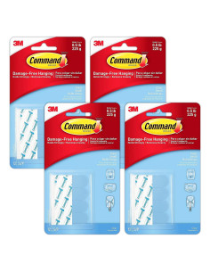 Tiras de recarga pequeñas Command 48 unidades transparentes