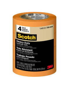 Cinta de Pintor Scotch Alta Resistencia 4 Rollos 3.58 cm x 54.86 m