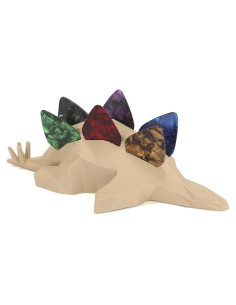 Soporte de Púas de Guitarra Estegosaurio Ourea con 8 Púas 1mm