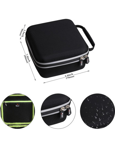 Funda Dura Portátil Mchoi para Etiquetadora Brother P-Touch