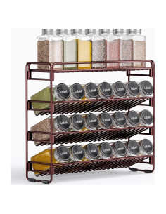 Organizador de Especias 4 Niveles PanPanPal - Metal Bronce