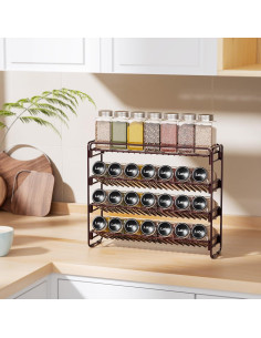 Organizador de Especias 4 Niveles PanPanPal - Metal Bronce 2