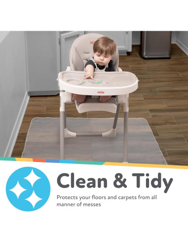 Alfombra Cuadrada Impermeable Nuby para Sillas Altas 125.73 cm