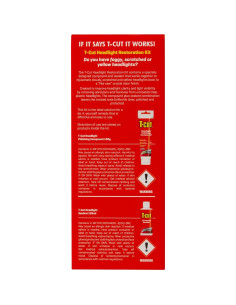 Kit de Restauración de Faros T-Cut - Compuesto y Sellador 2