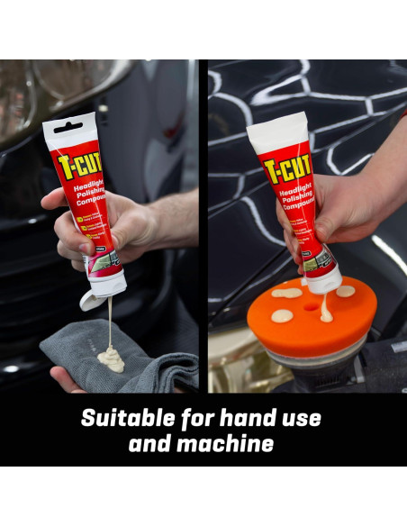 Kit de Restauración de Faros T-Cut - Compuesto y Sellador