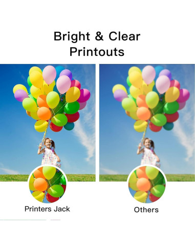 Kit de Recarga de Tinta Printers Jack 522 para Epson ET-2800/ET-4700