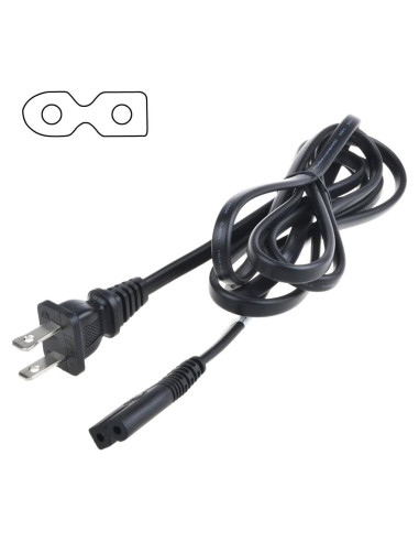 Cable de Alimentación AC 1.83m ABLEGRID para DVD VHS Panasonic