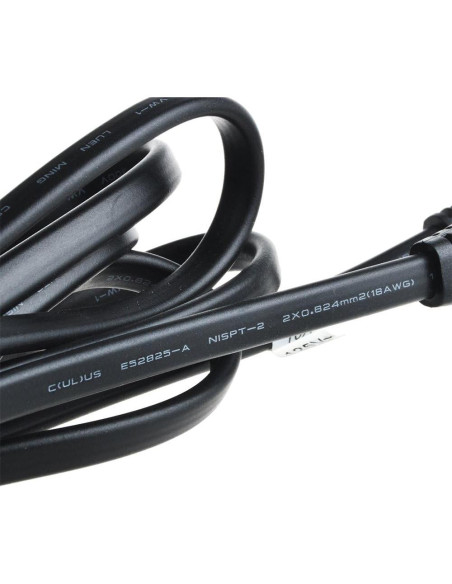 Cable de Alimentación AC 1.83m ABLEGRID para DVD VHS Panasonic