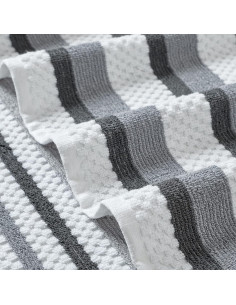 Conjunto de Toallas Jacquard Reversible 6 Piezas Modern Threads 2