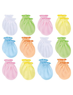 Manoplas RATIVE de Algodón Orgánico para Bebés 0-6 Meses