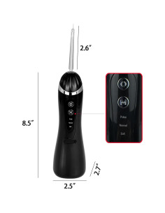Irrigador Oral Portátil Boicafe YMXXYQ Negro 3 Modos 4 Puntas 2