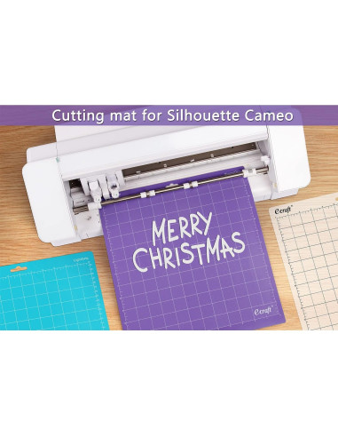 Alfombrilla de Corte Ecraft 12x12 para Silhouette Cameo 5/4/3/2/1