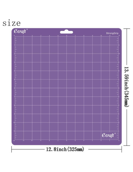 Alfombrilla de Corte Ecraft 12x12 para Silhouette Cameo 5/4/3/2/1