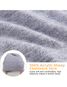 Gorros de Invierno para Bebés SATINIOR 4 Piezas Unisex 0-3 Años 2