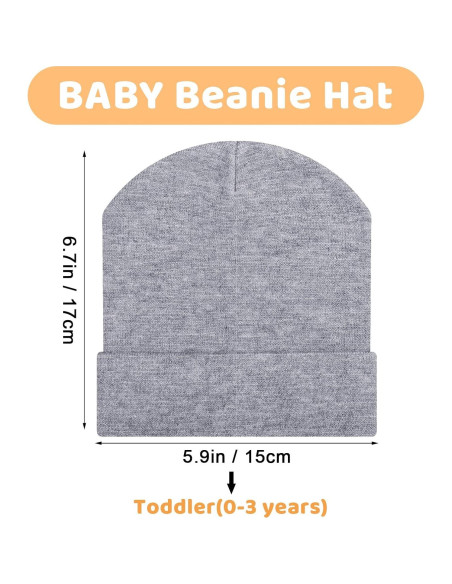 Gorros de Invierno para Bebés SATINIOR 4 Piezas Unisex 0-3 Años