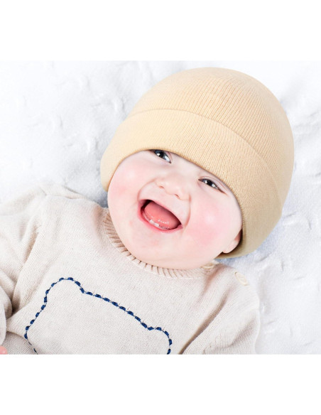 Gorros de Invierno para Bebés SATINIOR 4 Piezas Unisex 0-3 Años