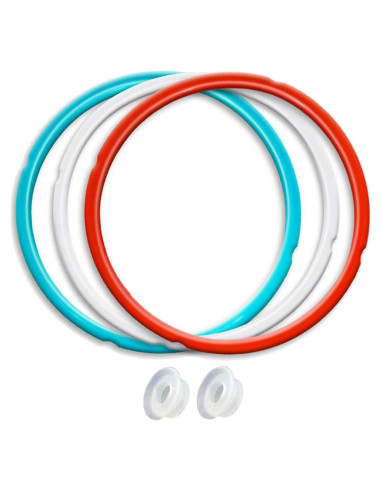 Anillo de Sellado de Silicona Newkiton 3 Pack 5/6qt Apto Lavavajillas