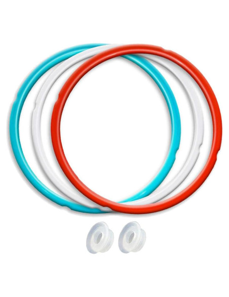 Anillo de Sellado de Silicona Newkiton 3 Pack 5/6qt Apto Lavavajillas