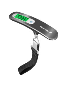 Báscula Digital de Equipaje Fosmon 50 kg Pantalla LCD Retroiluminada