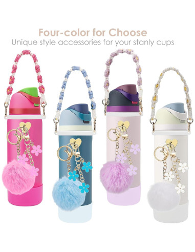 Juego de Accesorios Owala 6 Piezas para Botella 0.71L Azul