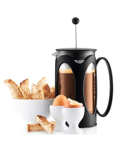 Cafetera de Prensa Francesa Bodum Kenya 0.35L Negra