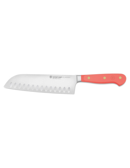 Cuchillo Santoku WÜSTHOF Classic 17.78 cm Coral Peach