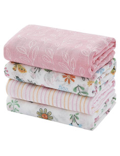 Manta de Envolver Softan para Bebés 120x120 cm - Set de 4