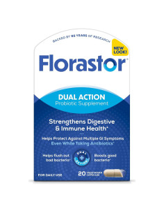 Florastor Probioticos Digestivos 20 Capsulas Saccharomyces