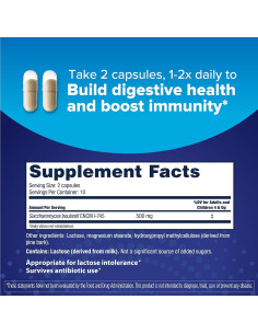 Florastor Probioticos Digestivos 20 Capsulas Saccharomyces 2