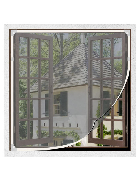 Kit Pantalla Ajustable Mosquitos ZemHome 500 cm Blanco