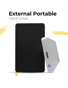Disco Duro Externo 250GB Genérico USB 3.0 Portátil Negro 2