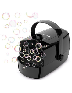 Máquina de Burbujas 3 en 1 Wisdomlit con 3 Varitas 8000+ Burbujas