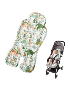 Almohadilla Enfriadora de Gel para Cochecito Bebé Dinosaurio 71x33cm