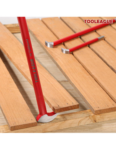 Juego de 3 Palancas de Cabeza Rodante TOOLEAGUE 15.24cm 30.48cm 40.64cm