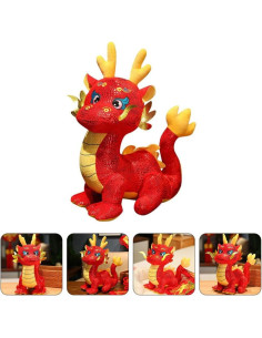 Muñeco de Peluche Dragón Chino Alipis 24cm Año Nuevo 2024 2