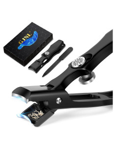 Cortauñas GJNL para Hombres Uñas Gruesas Antisalpicaduras