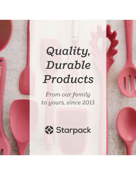 Espátula de Silicona StarPack Home XL Rosa Terroso 34.3 cm