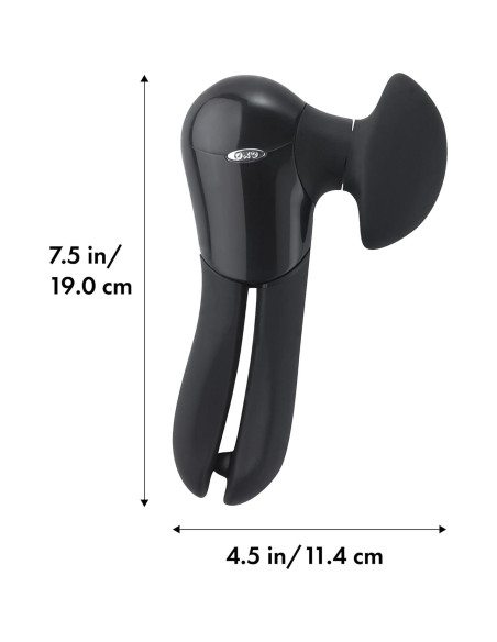 Abrelatas OXO Good Grips Bisel Suave Negro 11.43x19.05cm