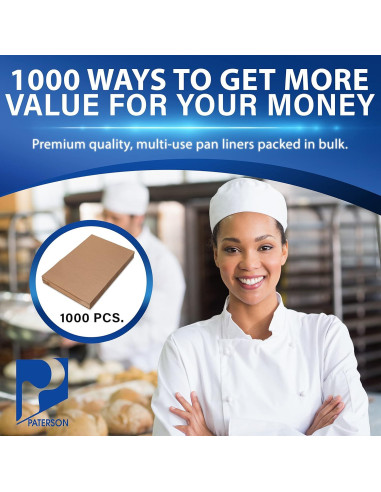 Papel Pergamino Recubierto Paterson 30.48x40.64 cm 1000 Hojas