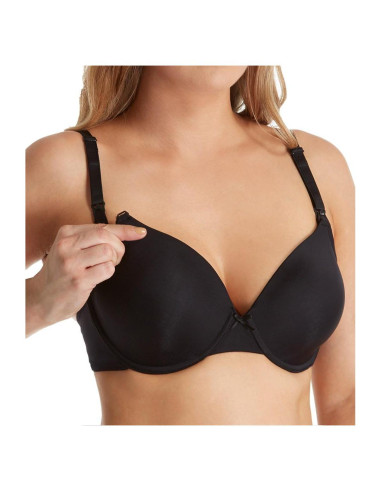 Sostén de Maternidad Leading Lady 4029 Lactancia Aro Confort 32C Negro