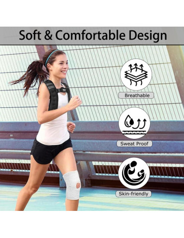 Chaleco con Peso Ajustable Kvittra 3kg Reflectante Entrenamiento