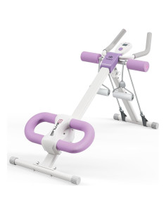 Máquina de Abdominales Seanleecore Ajustable con Monitor LCD