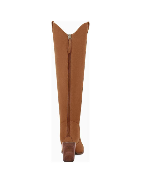 Botas de vaquera para mujer Rilista hasta la rodilla 7.1 cm