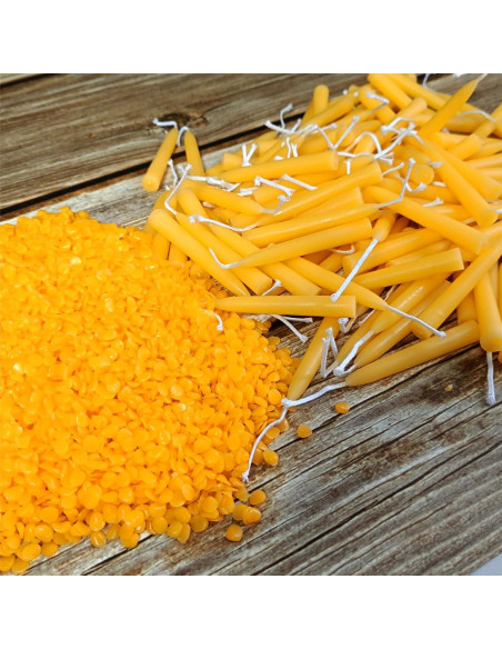 Juego de 30 Mini Velas de Cera de Abeja Gedengni para Meditación