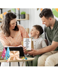 Tarjeta de Afirmaciones FLYAB 5.5x8" con Sobre Dorado 2